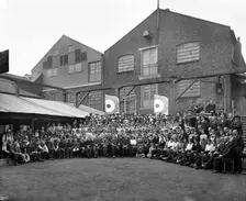 Aircraft manufacturing, Trollope and Colls Ltd, 17-25 Pleasant Street, Liverpool, December 1918. Artist: H Bedford Lemere