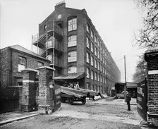 Aircraft manufacturing, Waring and Gillow factory, Hammersmith, London, November, 1916. Artist: H Bedford Lemere