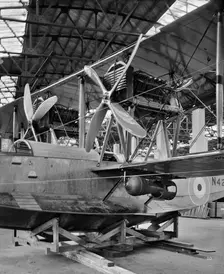 Aircraft manufacturing, Dick, Kerr & Company, Strand Road, Preston, Lancashire, January 1918. Artist: H Bedford Lemere