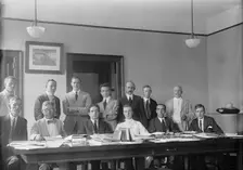 Aircraft Standardization Board - Joint Army-Navy Technical Board, 1917. Creator: Harris & Ewing
