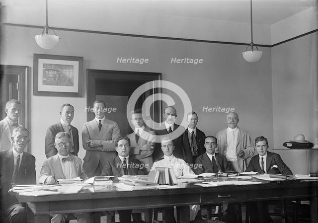 Aircraft Standardization Board - Joint Army-Navy Technical Board, 1917.  Creator: Harris & Ewing.
