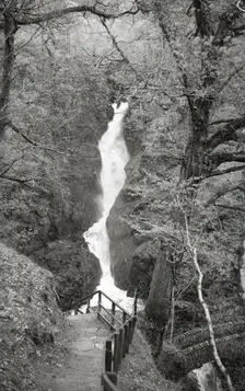 Aira Force Waterfall, Ullswater, Lake District, c1955. Creator: Arthur Charles Kirby Ware