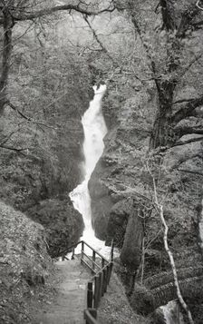 Aira Force Waterfall, Ullswater, Lake District, c1955. Creator: Arthur Charles Kirby Ware