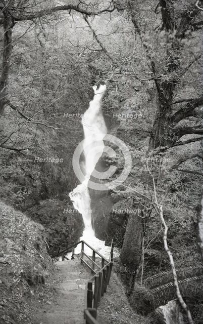 Aira Force Waterfall, Ullswater, Lake District, c1955. Creator: Arthur Charles Kirby Ware.