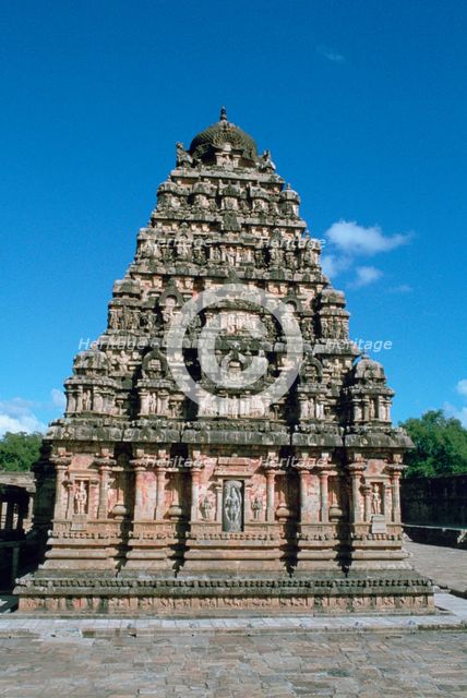 Airatesvara Temple, Dharasuram, Tamil Nadu, India. Creator: Vivienne Sharp.