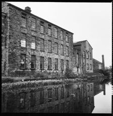 Airedale Mills, Crossflatts, Bingley, Bradford, West Yorkshire, c1966-c1974. Creator: Eileen Deste