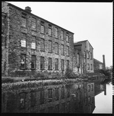 Airedale Mills, Crossflatts, Bingley, Bradford, West Yorkshire, c1966-c1974. Creator: Eileen Deste