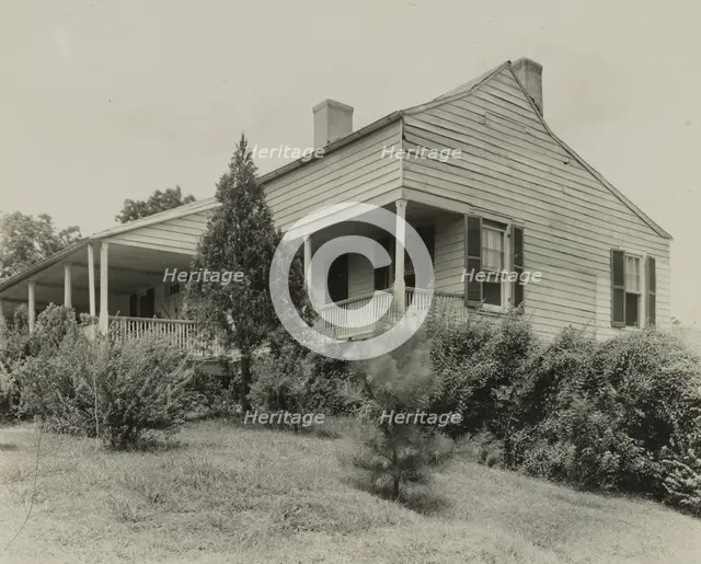 Airlie, Natchez, Adams County, Mississippi, 1938. Creator: Frances Benjamin Johnston.