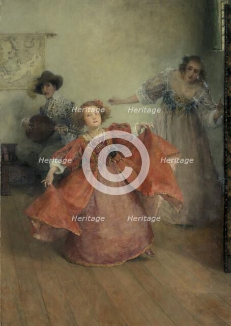 Airs and graces, 1872-1909. Creator: Laura Theresa Epps Alma-Tadema.