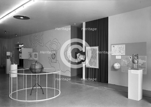 Airways to Peace exhibition, Museum of Modern Art, 11 W. 53rd St., New York City, 1943. Creator: Gottscho-Schleisner, Inc.