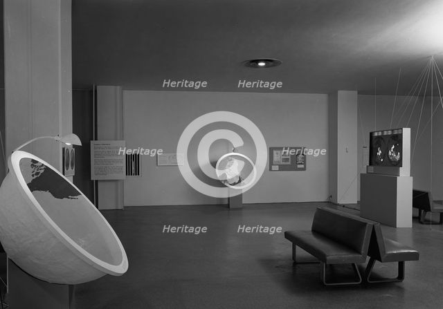 Airways to Peace exhibition, Museum of Modern Art, 11 W. 53rd St., New York City, 1943. Creator: Gottscho-Schleisner, Inc.
