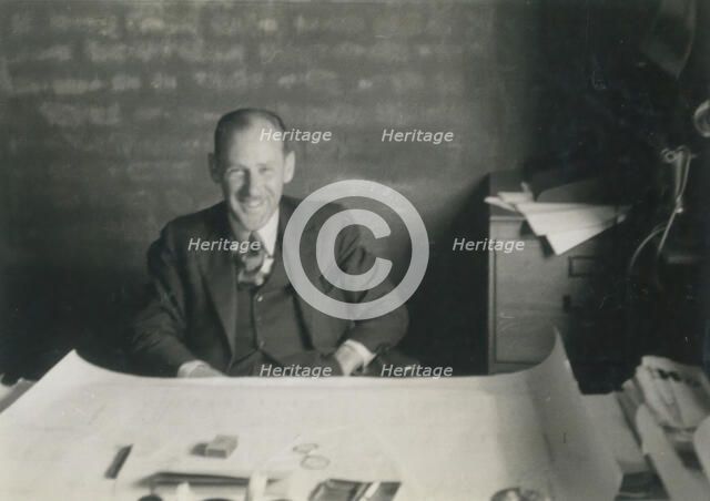 A.J. Dee, Mosman Council engineer, 1935. Creator: Unknown.