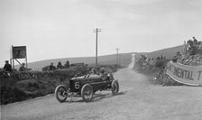 AJ Hancock's Vauxhall competing in the RAC Isle of Man TT race, 10 June 1914. Artist: Bill Brunell