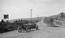 AJ Hancock's Vauxhall competing in the RAC Isle of Man TT race, 10 June 1914. Artist: Bill Brunell