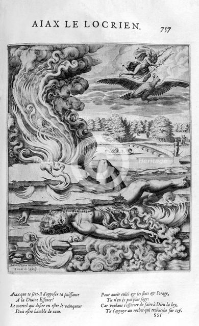 'Ajax the Lesser', 1615.  Artist: Leonard Gaultier