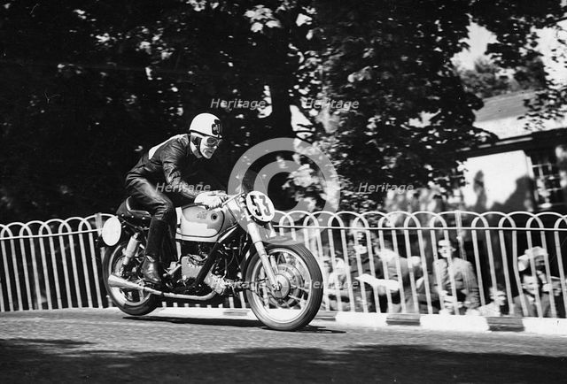 AJS, Armstrong 1951 Isle of Man Tourist Trophy Race. Creator: Unknown.