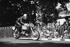 AJS, Armstrong 1951 Isle of Man Tourist Trophy Race. Creator: Unknown