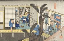 Akasaka, between circa 1833 and circa 1834. Creator: Ando Hiroshige