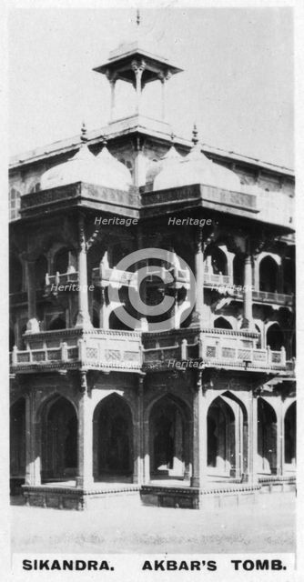 Akbar's Tomb, Sikandra, Agra, India, c1925. Artist: Unknown