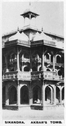 Akbar's Tomb, Sikandra, Agra, India, c1925