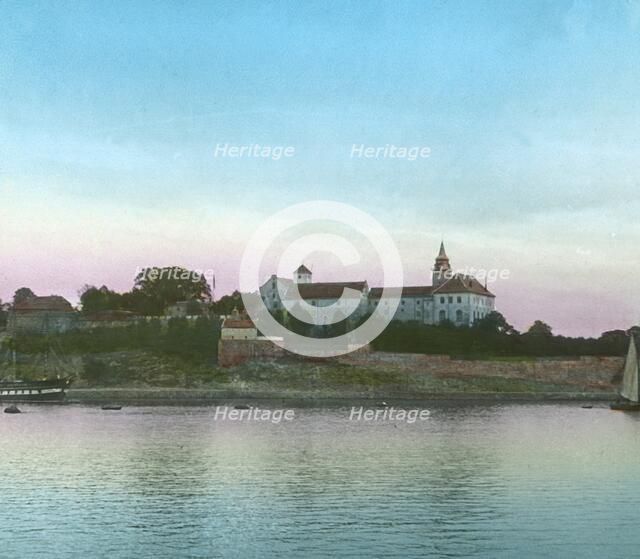 Akershus fortress, Christiania, (Oslo), Norway, late 19th-early 20th century.  Creator: Unknown.