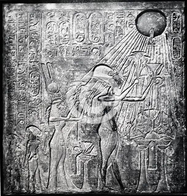 Akhenaten (Amenhotep IV) heretic Egyptian pharaoh. Artist: Unknown
