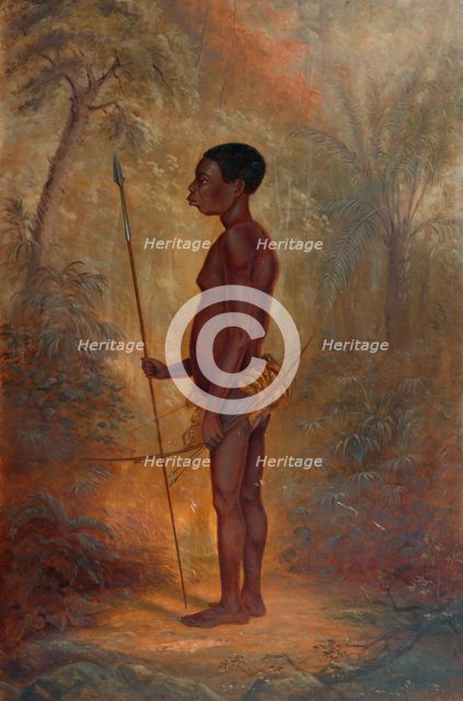 Akka Man, ca. 1893. Creator: Antonio Zeno Shindler.
