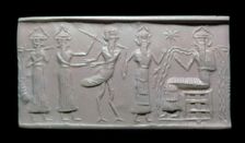 Akkadian cylinder-seal impression