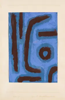 Akkord für ein Blumentheater, 1938. Creator: Klee, Paul (1879-1940)