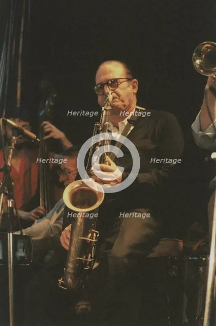 Al Cohn, Edinburgh Jazz Festival, 1987. Creator: Brian Foskett.