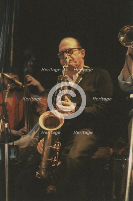 Al Cohn, Edinburgh Jazz Festival, 1987. Creator: Brian Foskett.