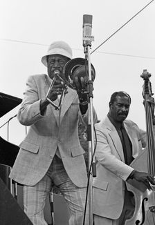 Al Grey, Capital Jazz Festival, Knebworth, Herts, July 1982. Artist: Brian O'Connor