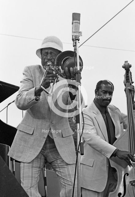 Al  Grey, Capital Jazz Festival, Knebworth, Herts, July 1982. Artist: Brian O'Connor.