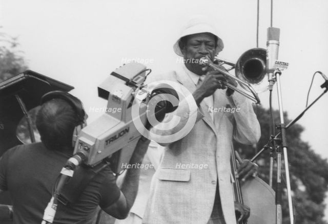 Al Grey, Capital Radio Jazz Festival, 1981. Creator: Brian Foskett.