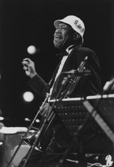 Al Grey, Lionel Hampton and his Golden Men of Jazz, North Sea Jazz Festival, 1994. Creator: Brian Foskett