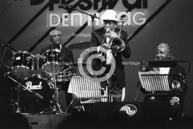 Al Grey, North Sea Jazz Festival, The Hague, Holland, 1991. Creator: Brian Foskett.