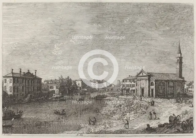 Al Dolo, c. 1735/1746. Creator: Canaletto.