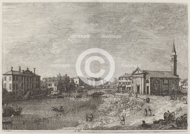 Al Dolo, c. 1735/1746. Creator: Canaletto.