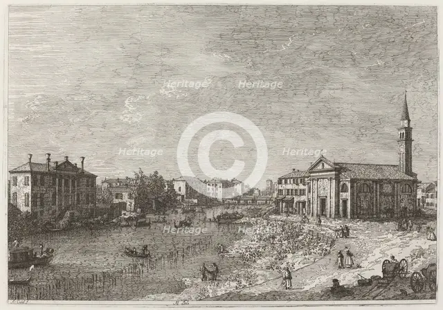 Al Dolo, c. 1735/1746. Creator: Canaletto.
