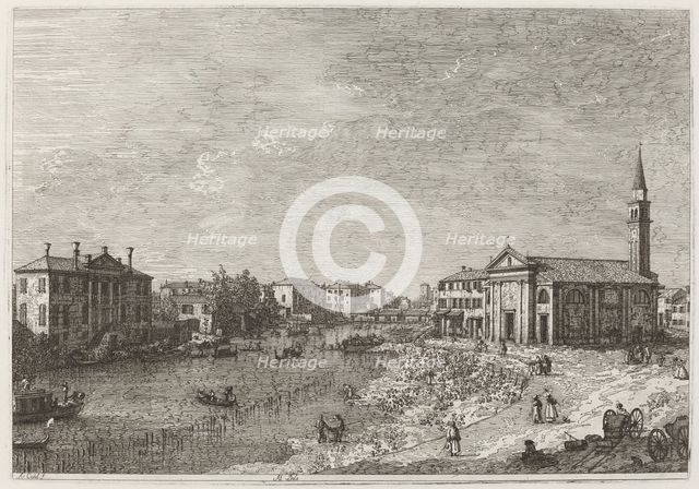 Al Dolo, c. 1735/1746. Creator: Canaletto.