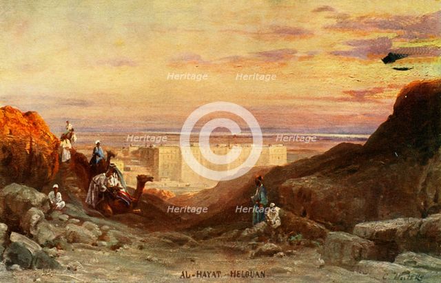 'Al-Hayat Helouan', c1918-c1939. Creator: Unknown.