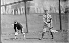 Al Sheer, Right, Washington Al (Baseball), ca. 1913. Creator: Harris & Ewing