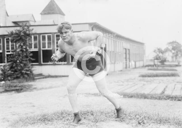 Al Palzer, boxer, between c1910 and c1915. Creator: Bain News Service.