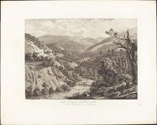 Al pié del monte Catillo, detto monte della Croce a Tivoli, 1793. Creator: Albert Christoph Dies
