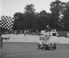 Alta of GE Abecassis winning the Imperial Trophy Formula Libre race at Crystal Palace, London, 1939. Artist: Bill Brunell