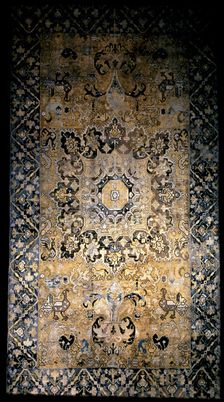 Altar Carpet, Spain, 17th century. Creator: Unknown