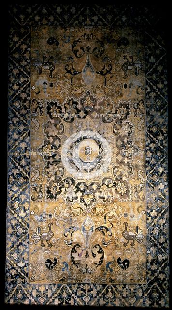 Altar Carpet, Spain, 17th century. Creator: Unknown.