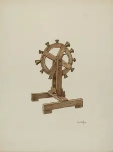 Altar Chimes on Wheel, 1941. Creator: Cornelius Christoffels
