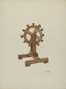 Altar Chimes on Wheel, 1941. Creator: Cornelius Christoffels
