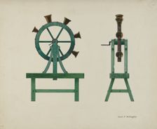 Altar Chimes, c. 1936. Creator: David P. Willoughby